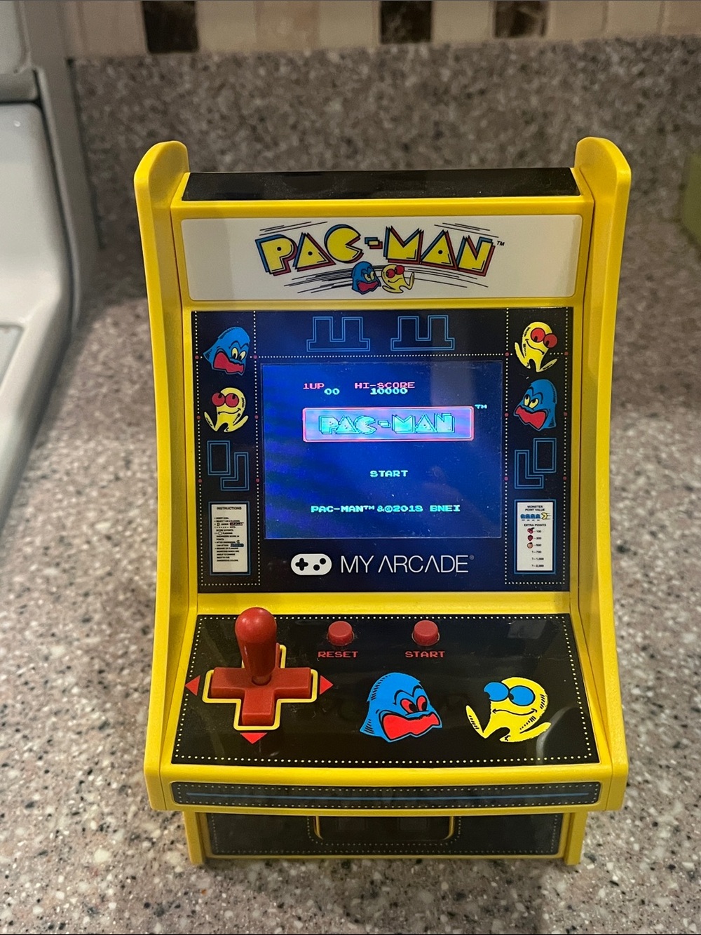 My Arcade Pac-Man Micro Player Retro Arcade Game | Tested & Working NIB